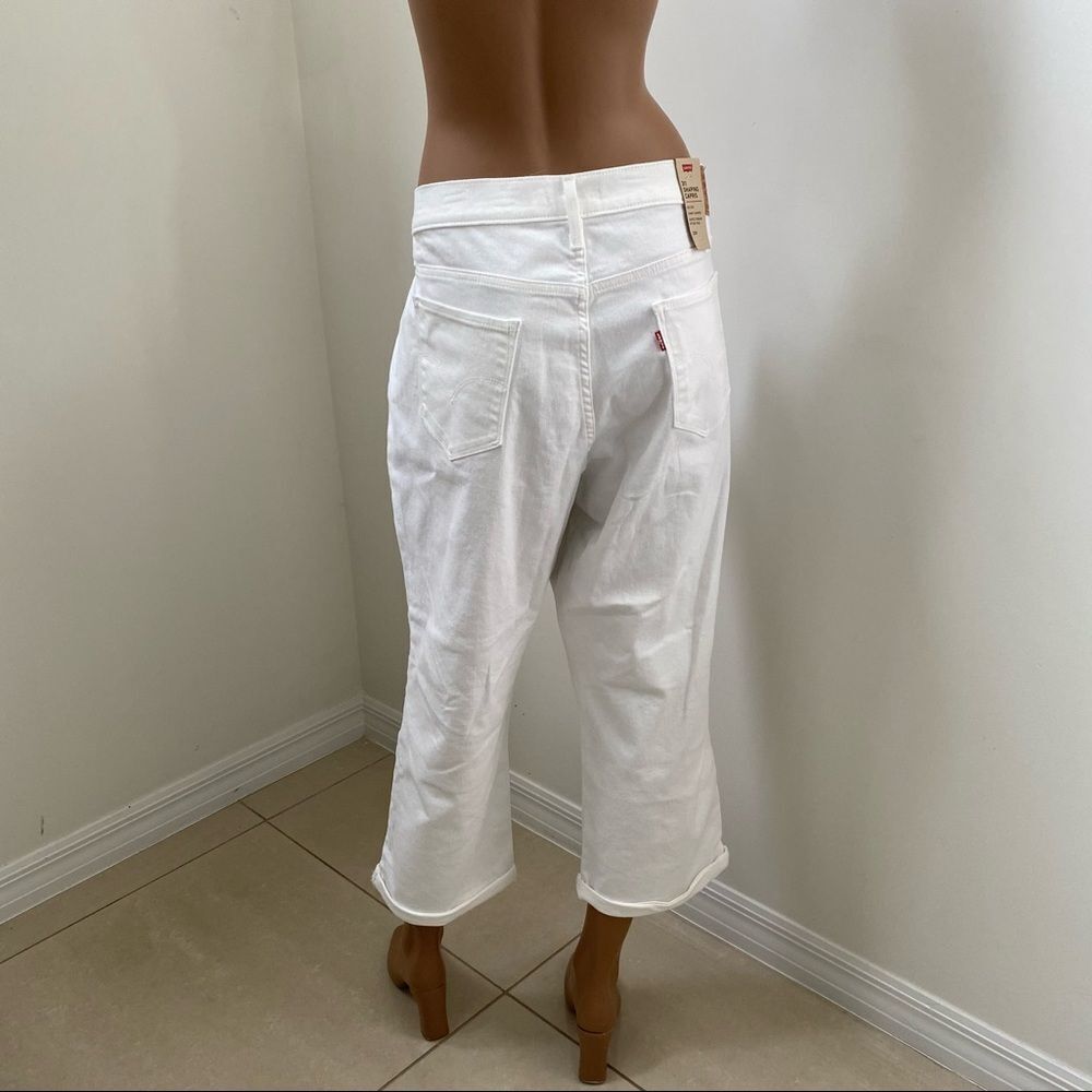 NEW Levi’s 311 shaping skinny Capri jeans 22W - Picture 4 of 10